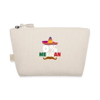 0% Mexican Party Gringo Cinco De Mayo - Organic Pouch - nature - Front