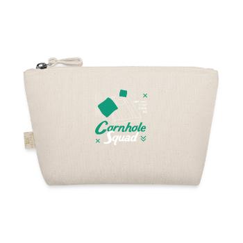 Cornhole Squad Wilderness Ironic Saying - Organic Pouch - nature - Front