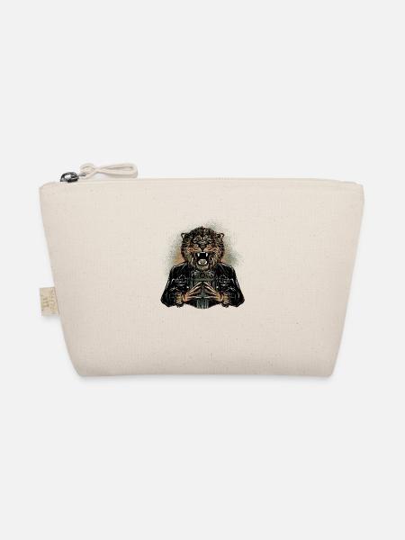 Lion Claws - Organic Pouch - nature - Front
