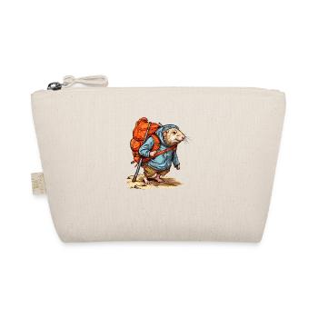 Mole rat goes on a hike - Organic Pouch - nature - Front