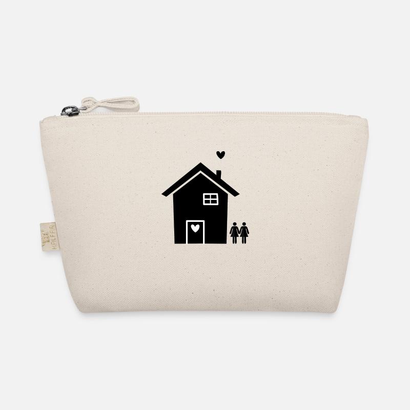 Umzug Hausbau Partnerschaft Lesbisch Pride Bio-Täschchen