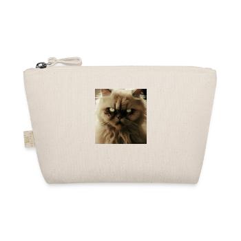 Persian cat Negan as a vampire - Organic Pouch - nature - Front