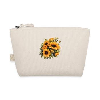 Yellow Sunflowers summer flowers Floral - Organic Pouch - nature - Front