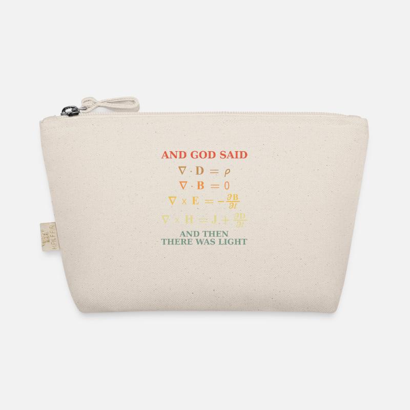 Maxwell Equation Vintage Retro Organic Pouch
