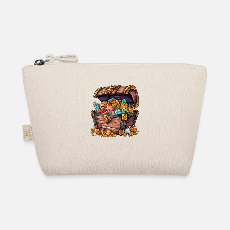 A treasure chest - Organic Pouch - nature