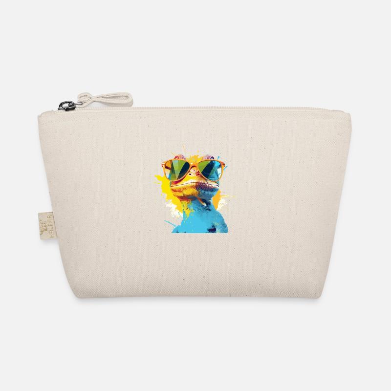 Eton the lizard Organic Pouch