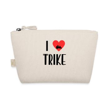 I Love Trike - Organic Pouch - nature - Front