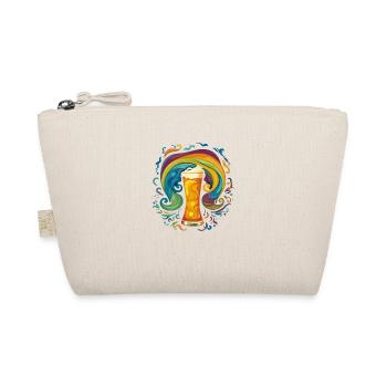 Cool colorful beer motif - Organic Pouch - nature - Front