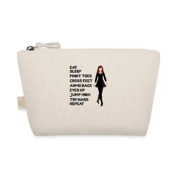 Dancing Dance Music - Organic Pouch - nature - Front