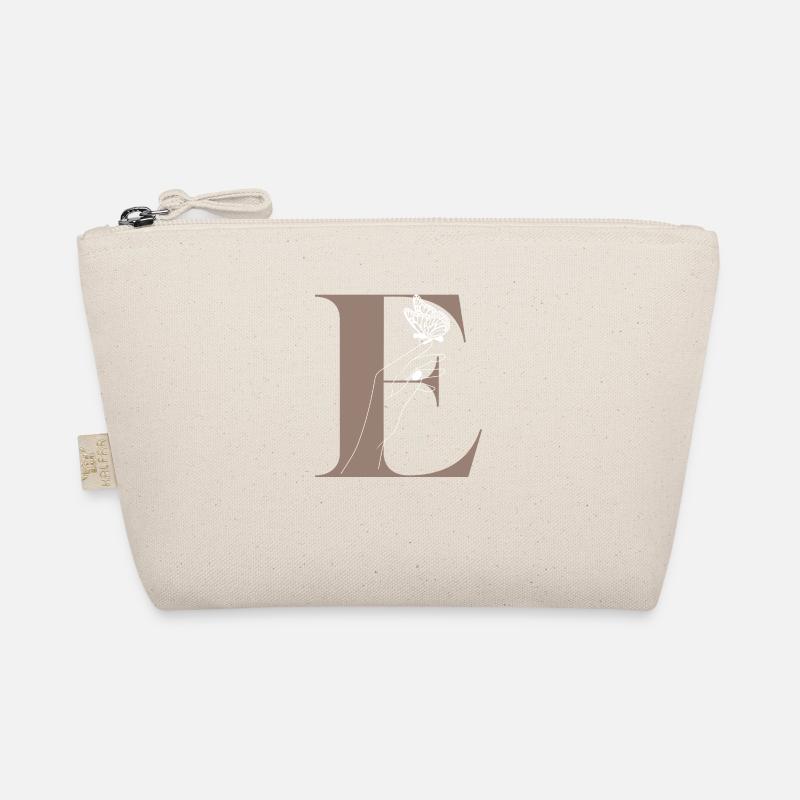 Letter E Magic Butterfly Organic Pouch