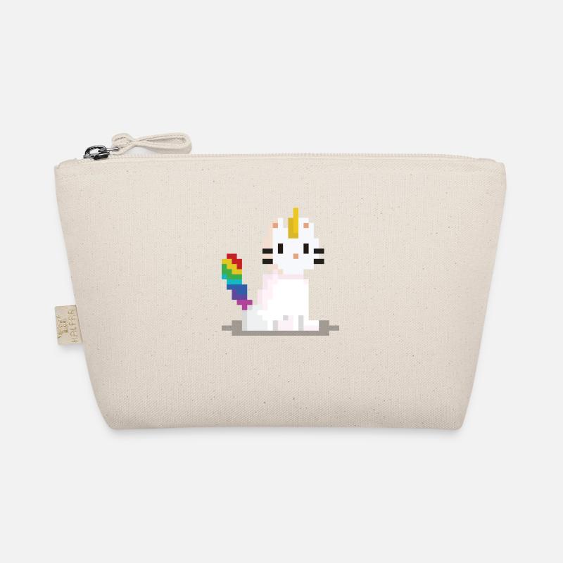 Chat licorne Pixel Trousse biologique