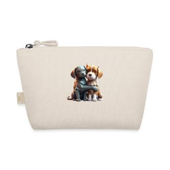 Dog Love - Organic Pouch - nature - Front