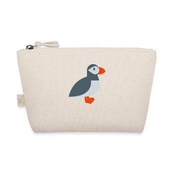 Puffin bird - Organic Pouch - nature - Front