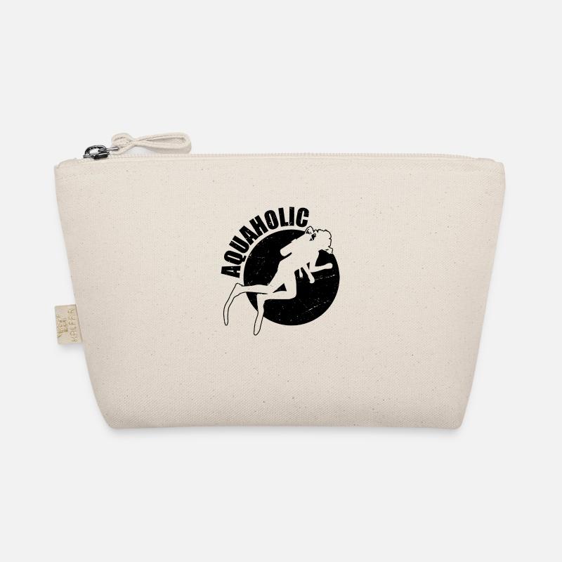 Lustiges Taucher Bild Humor Geschenkidee Bio-Täschchen