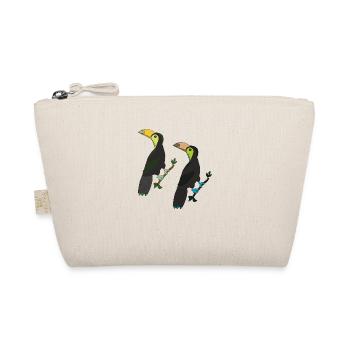 Toucan 2-fold - Organic Pouch - nature - Front