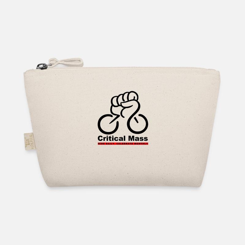Critical Mass Celebrate Monthly Black / Red - Bio-Täschchen - Natur