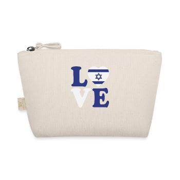 Liebe Israel - Bio-Täschchen - Natur - Vorne