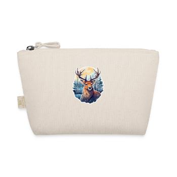 Cerf dans le paysage d’hiver - Trousse biologique - nature - Devant
