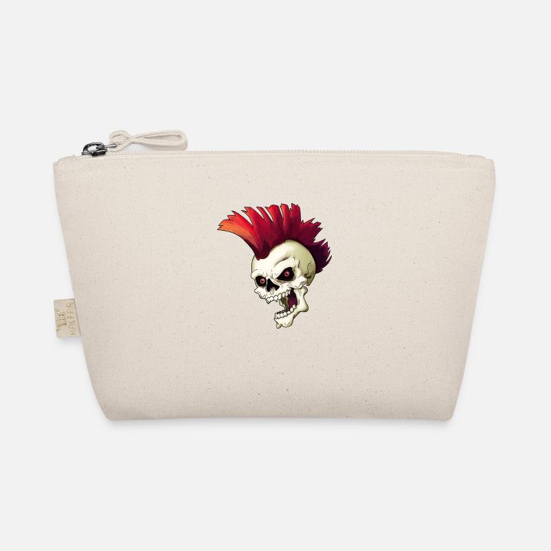 Punk Skull Organic Pouch