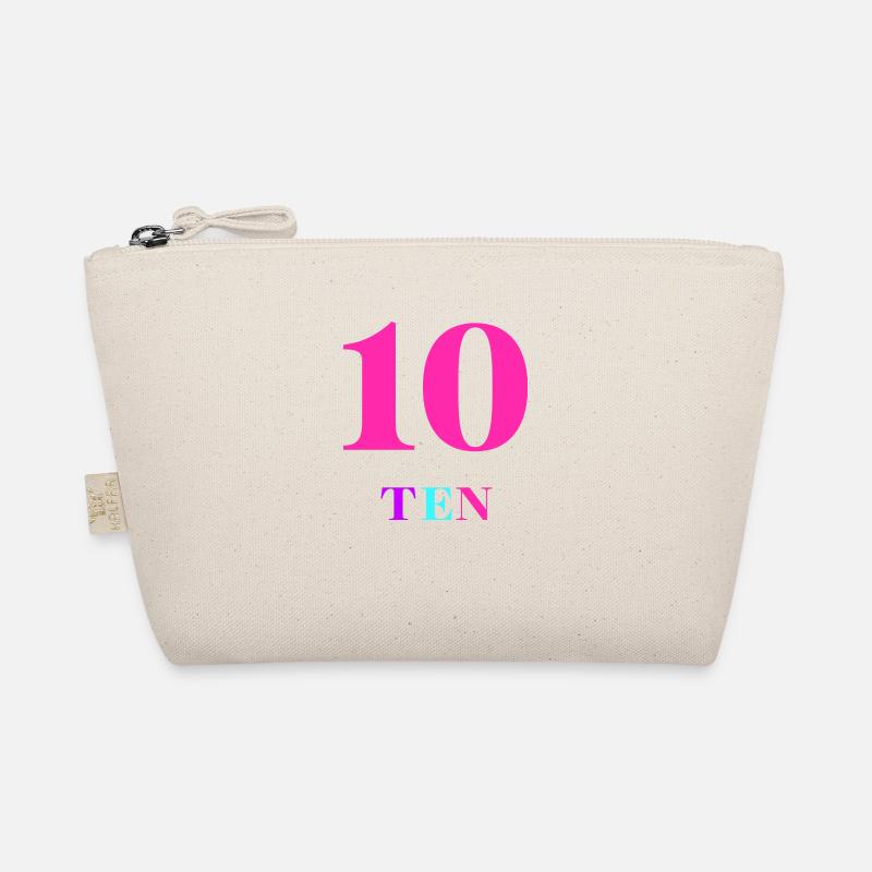 Ten-10th Anniversary Organic Pouch