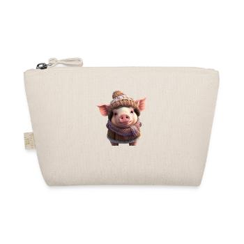 Mignon porcelet d’hiver - Trousse biologique - nature - Devant