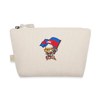 Temple du Cambodge Khmer Vintage drapeau je cadeau - Trousse biologique - nature - Devant