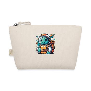 Space Turtle - Organic Pouch - nature - Front