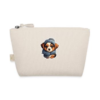 Chiot Bouvier bernois en hiver - Trousse biologique - nature - Devant