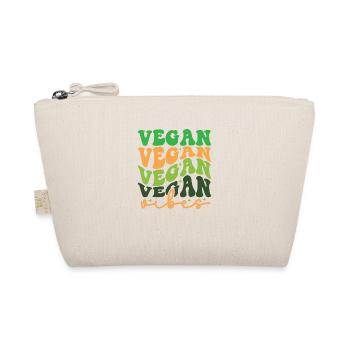 Vegan vibes, veganuary, gesunde Ernährung, vegan - Bio-Täschchen - Natur - Vorne