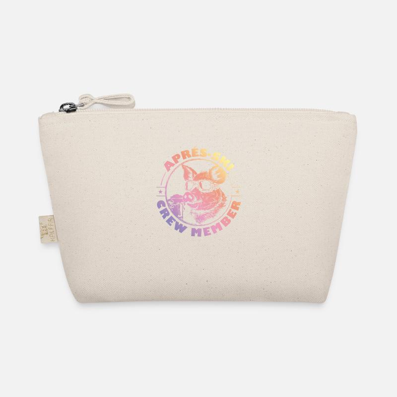 Pig Après Ski Pig Team Saying Colorful Organic Pouch