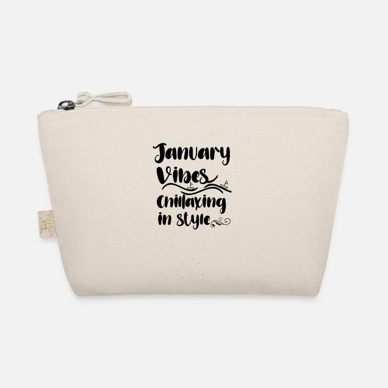 Januar-Vibes mit Stil chillen - Bio-Täschchen - Natur