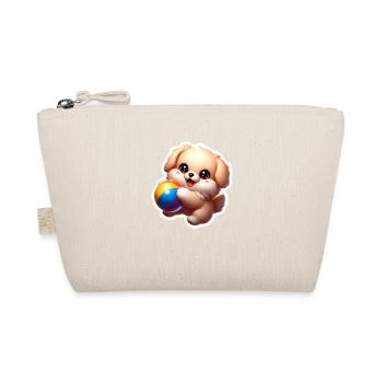 Puppy playing - Bio-Täschchen - Natur - Vorne