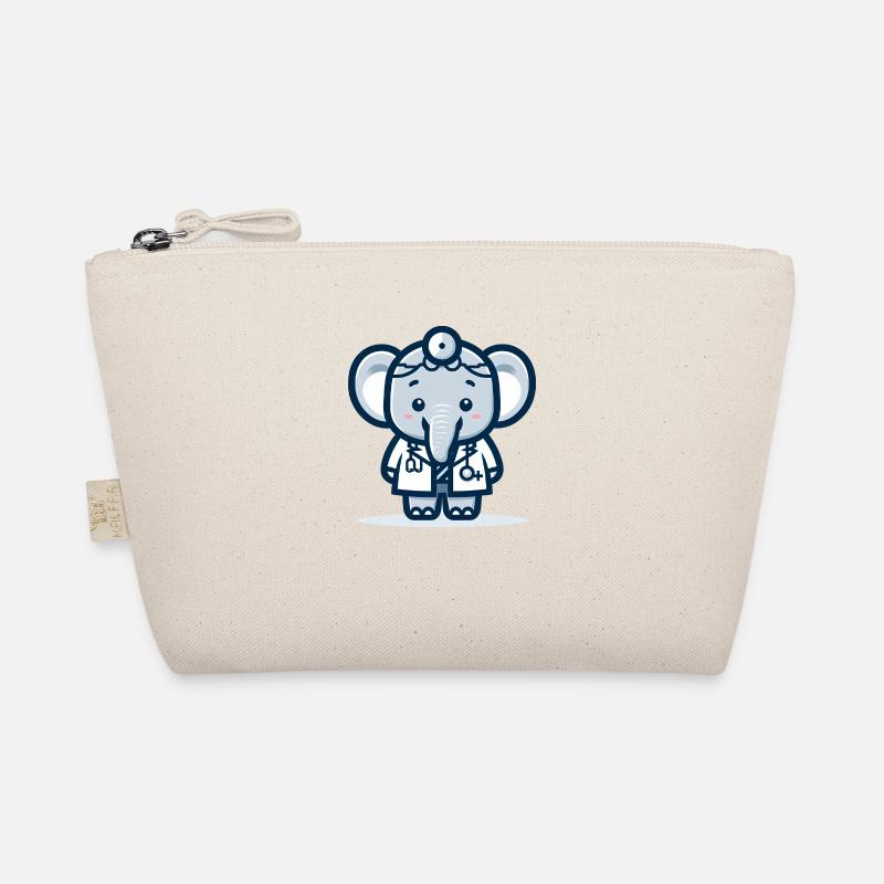Cute Elephant Doctor Bio-Täschchen