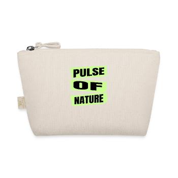 Geek Wild Quote Wilderness Life Force - Organic Pouch - nature - Front