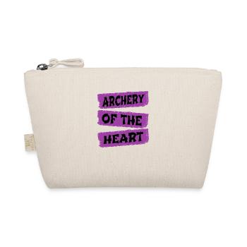archery for beginners emotional intimacy - Organic Pouch - nature - Front