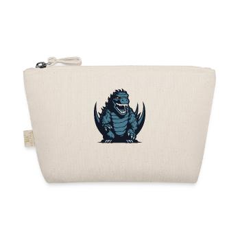 Tyrannosaurus Rex Logo - Organic Pouch - nature - Front