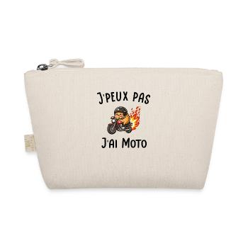 J'peux pas j'ai moto - Trousse biologique - nature - Devant