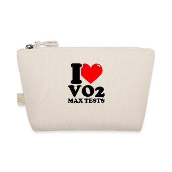 Ich liebe VO2-Max-Tests – Fitness-Gewichtheben lus - Bio-Täschchen - Natur - Vorne