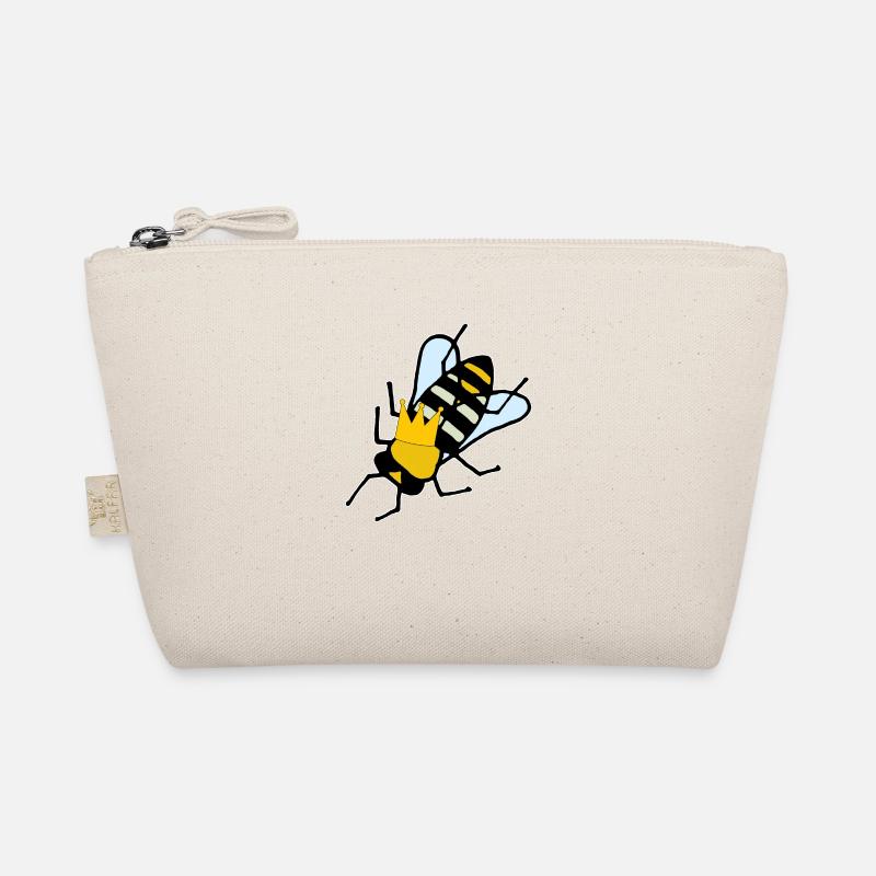 Queen bee with crown Organic Pouch