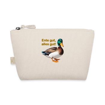 Ente gut, alles gut! - Bio-Täschchen - Natur - Vorne
