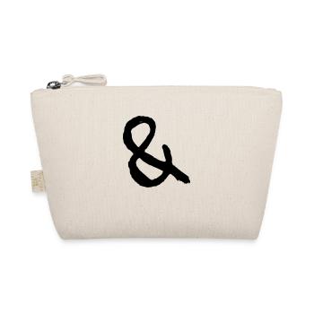 Ampersand Love - Bio-Täschchen - Natur - Vorne