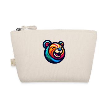 Funny Bear - Bio-Täschchen - Natur - Vorne