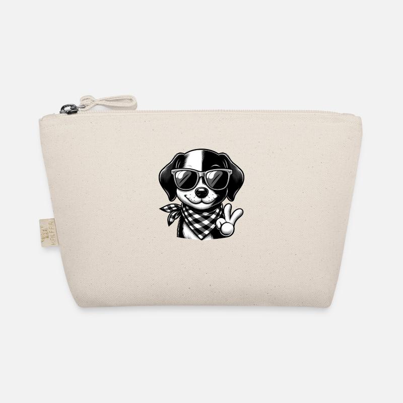 Cute Dachshund Dog Organic Pouch