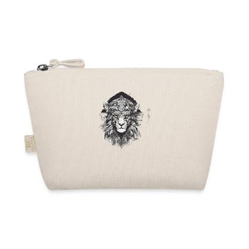 Lion majestueux – Design tribal artistique - Trousse biologique - nature - Devant