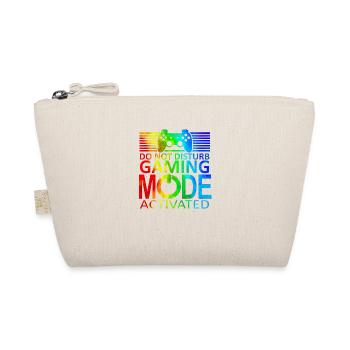 Gamer Game Play Online Computer Gaming Arcade Neon - Organic Pouch - nature - Front