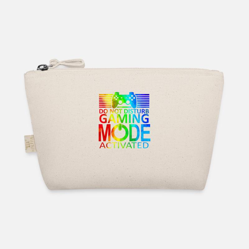 Gamer Game Play Online Computer Gaming Arcade Neon Organic Pouch