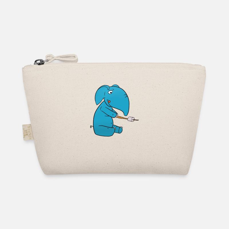 Elephant Marshmallow Organic Pouch