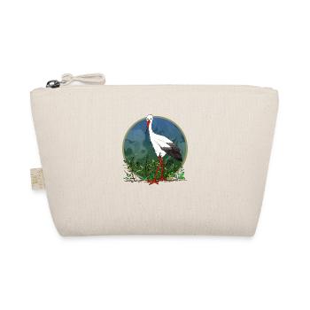 Stork bird - Organic Pouch - nature - Front