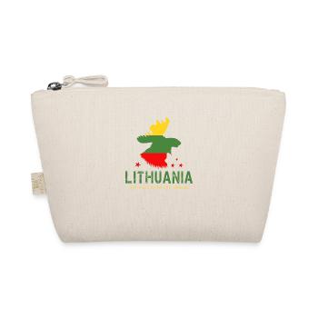 Lithuania Lithuanian Vilnius - Organic Pouch - nature - Front