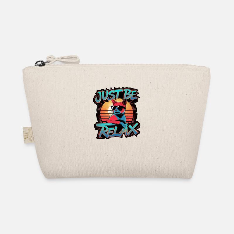 Just Relax Cat - Cute Kitten Organic Pouch